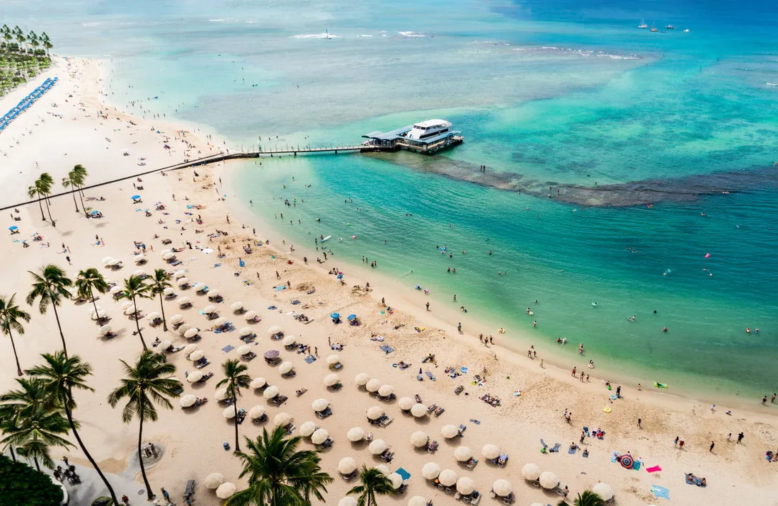 1000 Piece Puzzle in Waikiki Beach by Jessica Murray