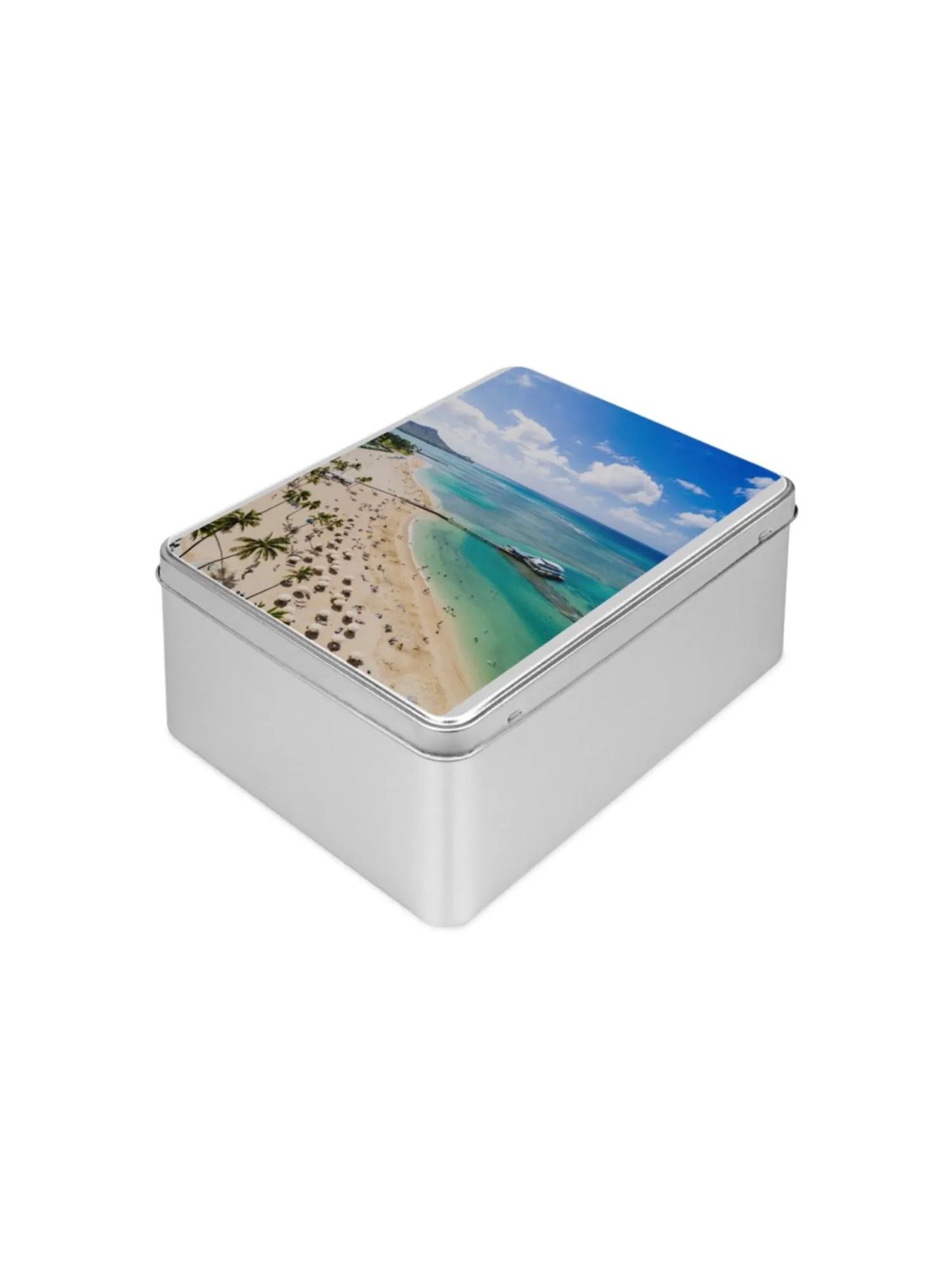 1000 Piece Puzzle in Waikiki Beach with Diamond Head by Jessica Murray