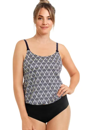 Amoena Be Elegant Mastectomy Blouson Swimsuit