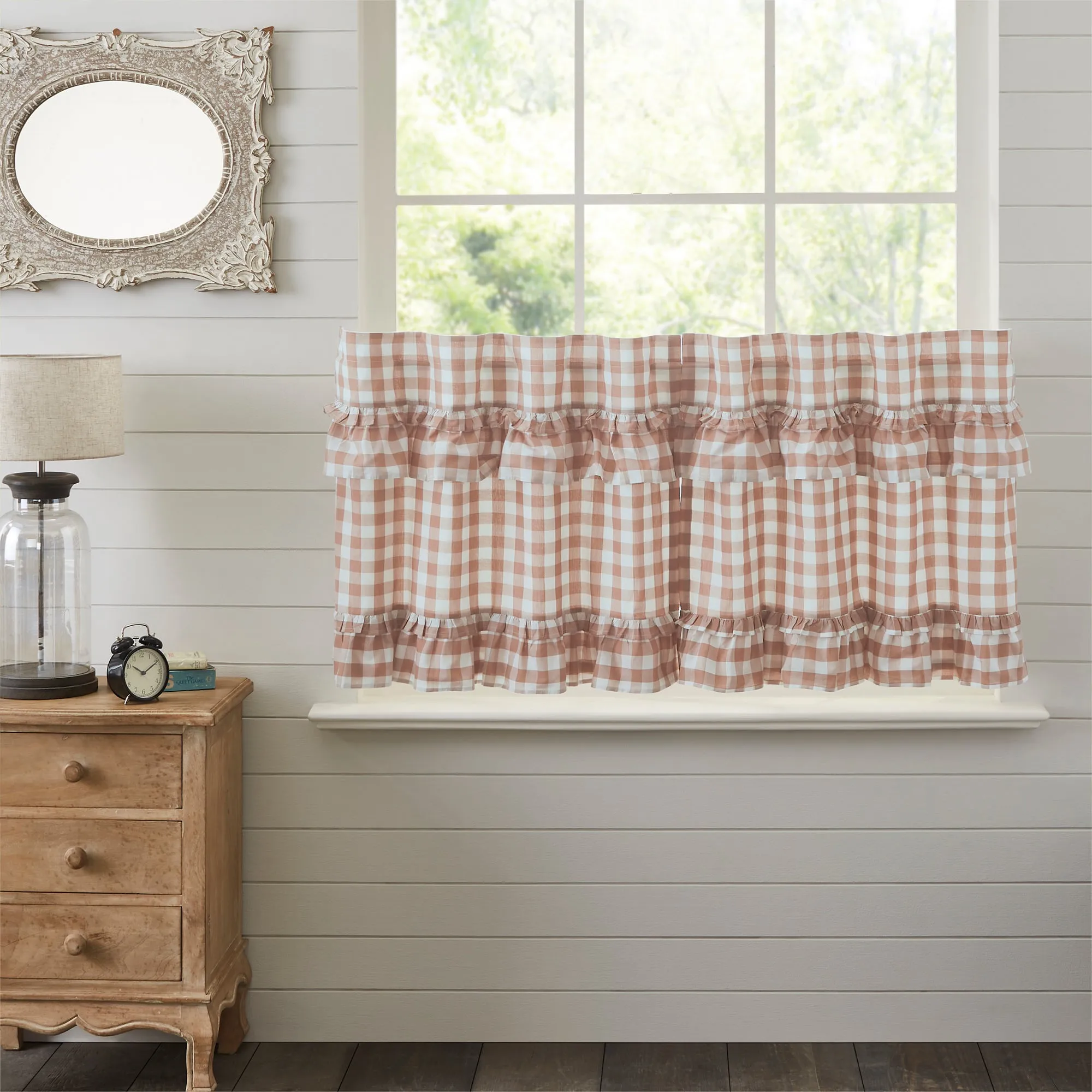 Annie Buffalo Check Ruffled Tier Set of 2