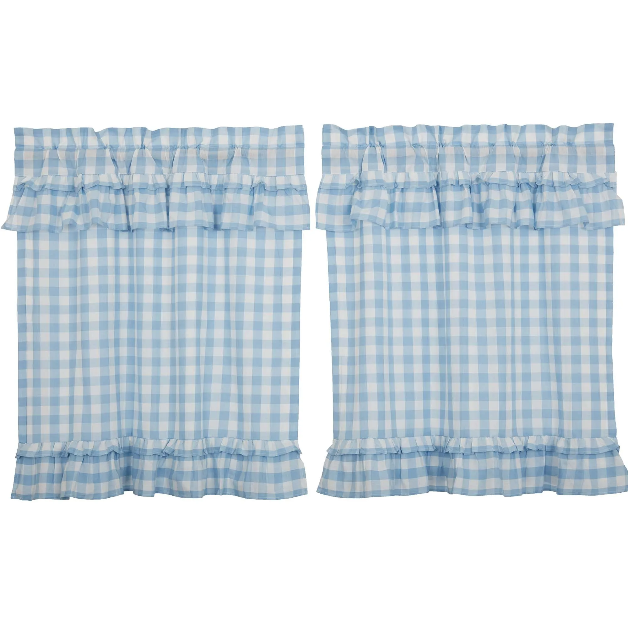 Annie Buffalo Check Ruffled Tier Set of 2