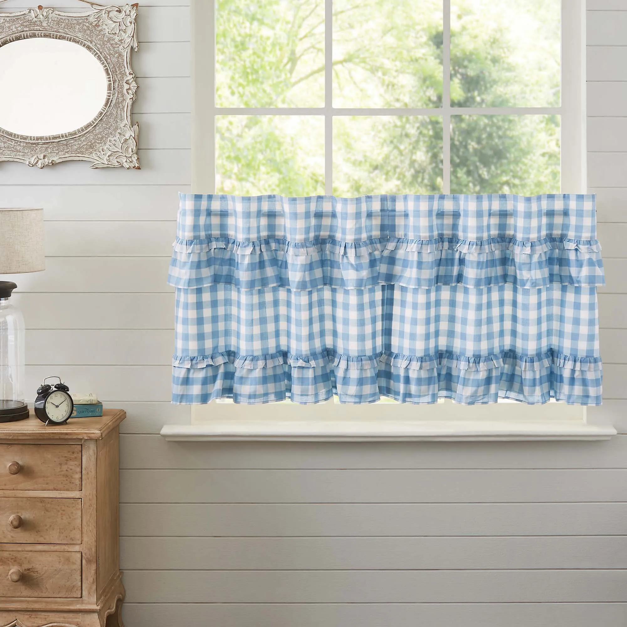 Annie Buffalo Check Ruffled Tier Set of 2