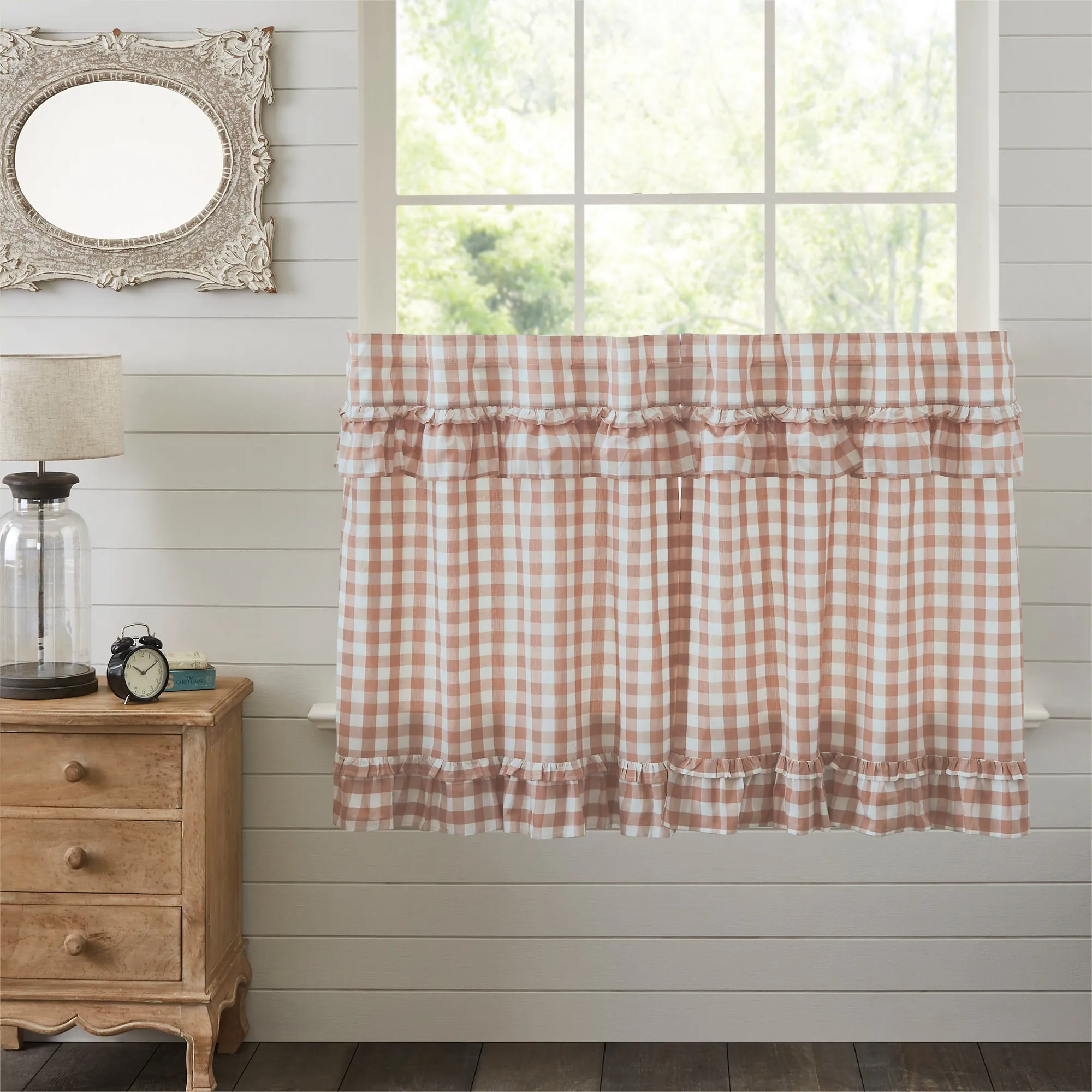 Annie Buffalo Check Ruffled Tier Set of 2