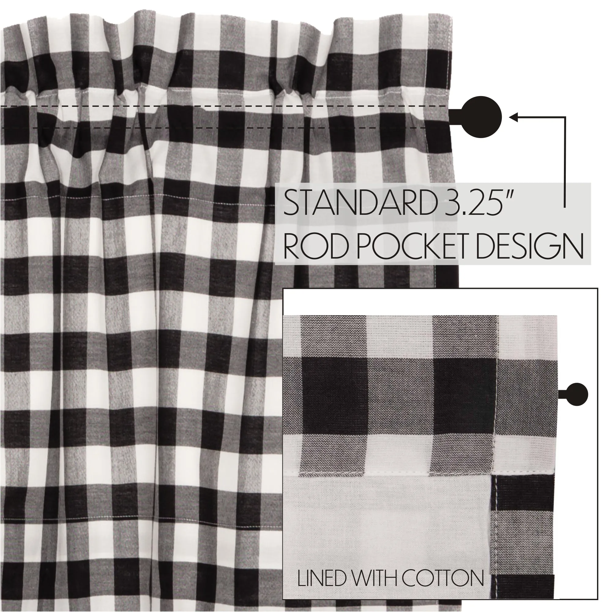 Annie Buffalo Check Tier Set of 2