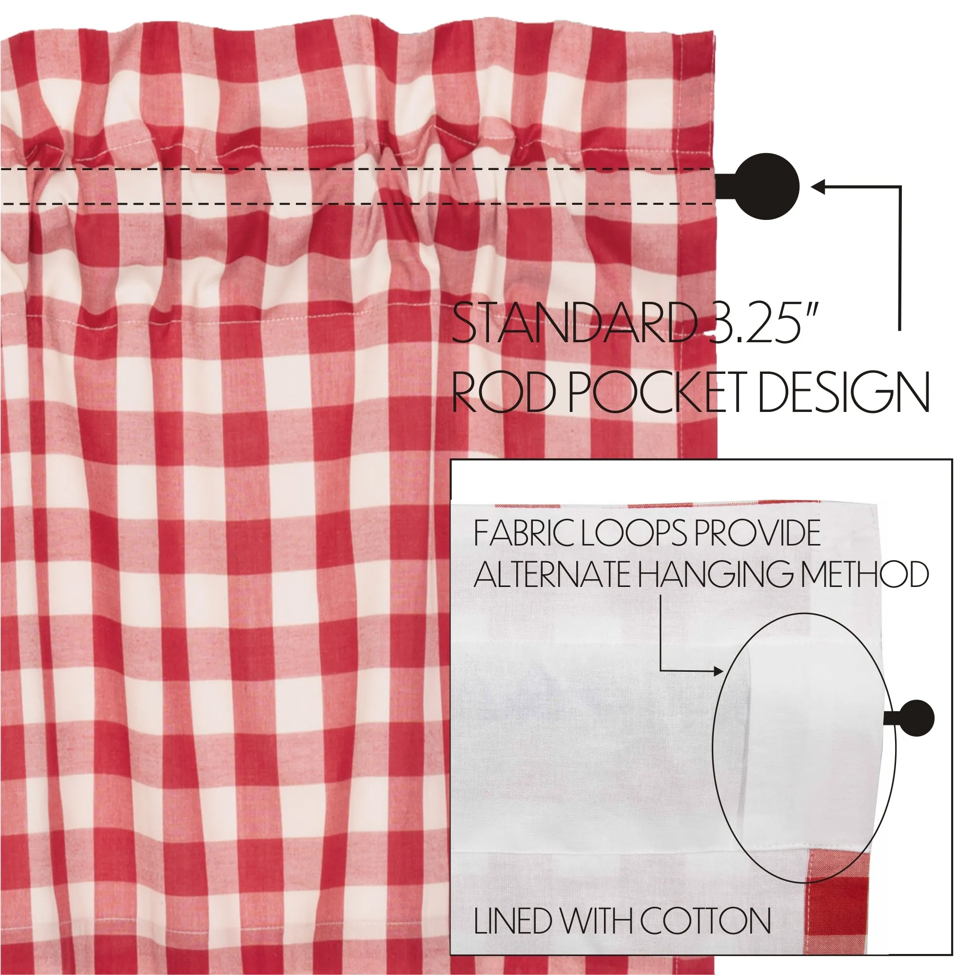 Annie Buffalo Check Tier Set of 2