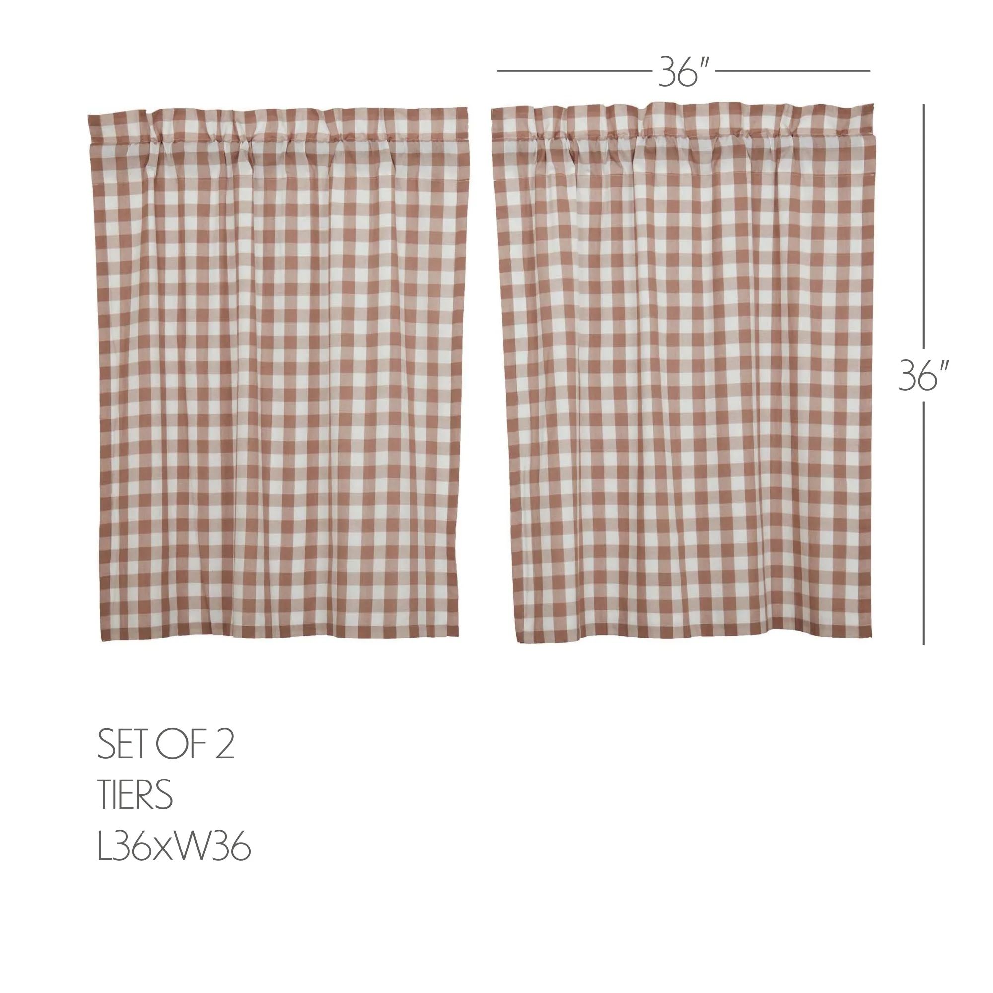 Annie Buffalo Check Tier Set of 2