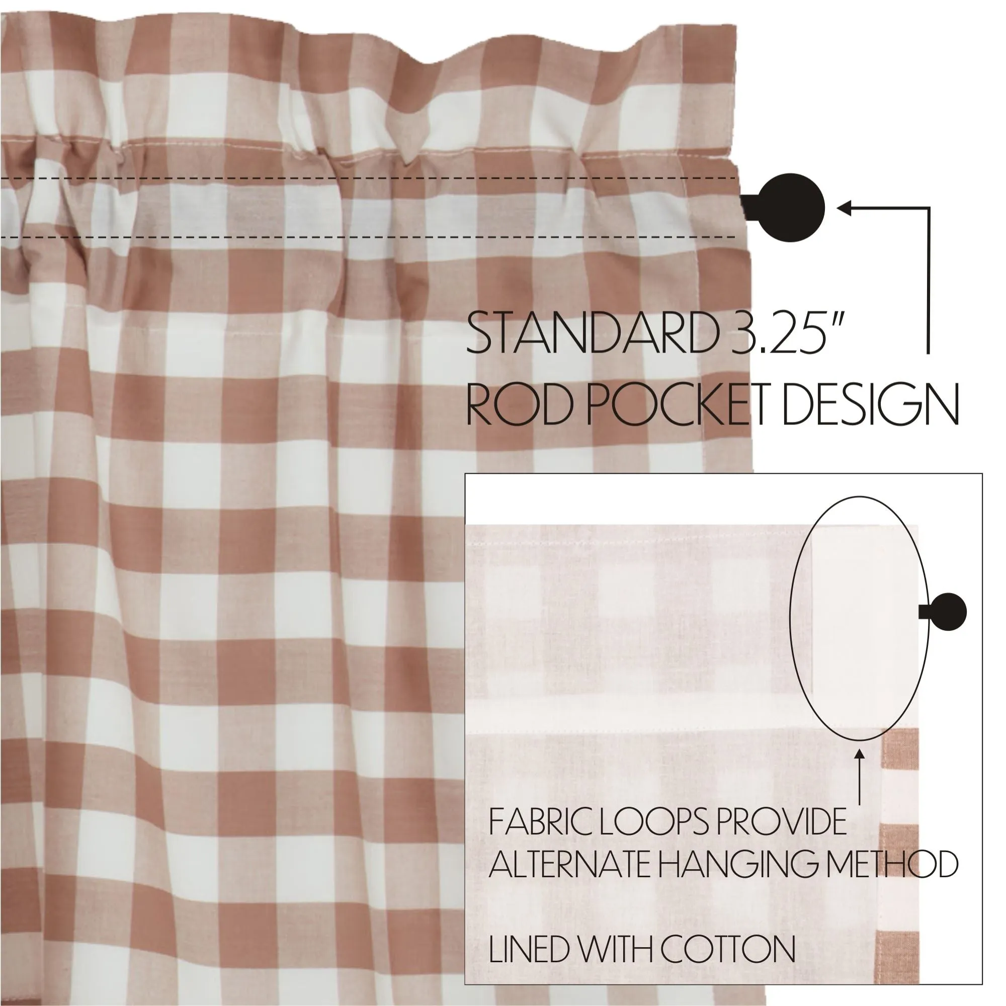 Annie Buffalo Check Tier Set of 2