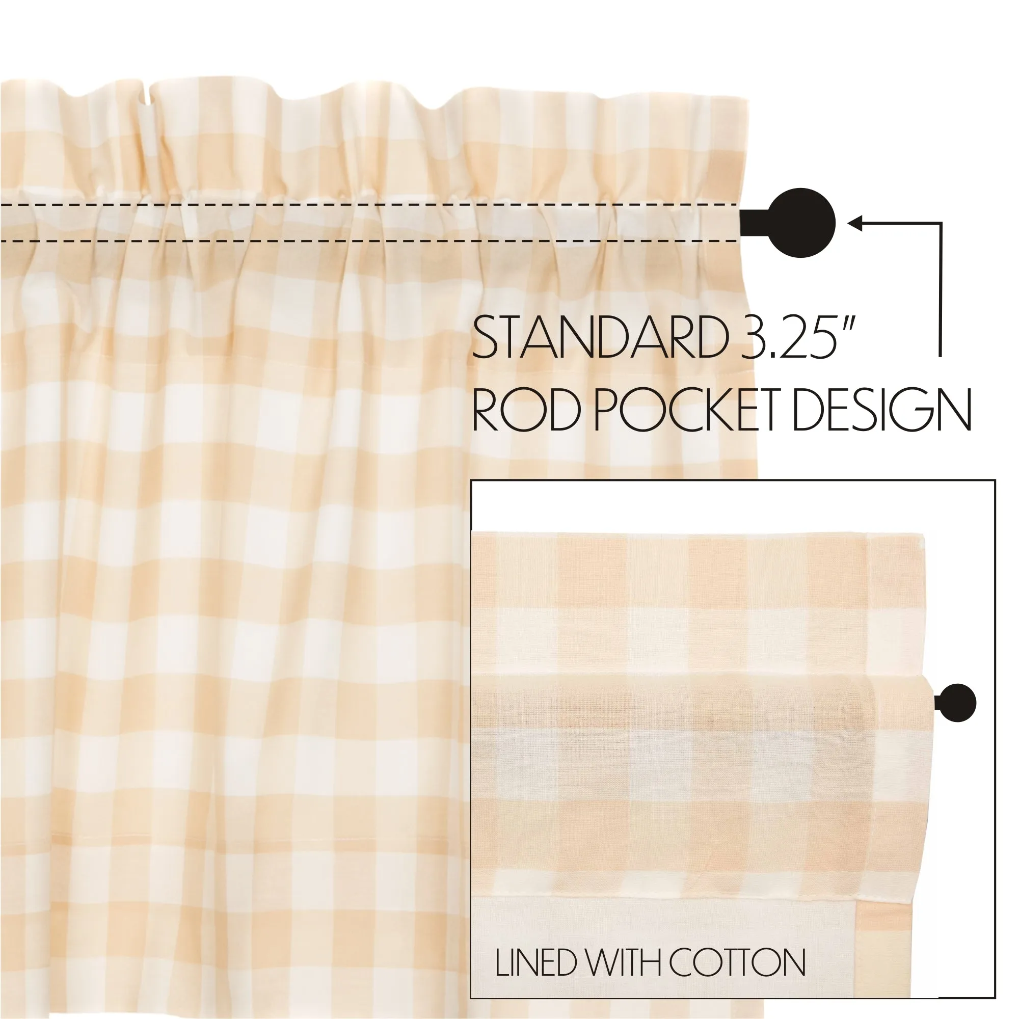 Annie Buffalo Check Tier Set of 2