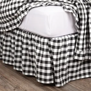 Bed Skirt Farmhouse Annie Buffalo Check Dust Ruffle Bedroom Decor VHC Brands