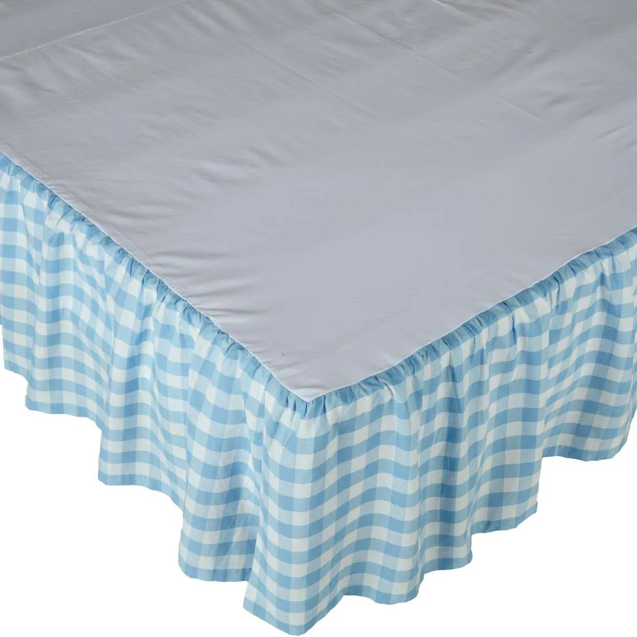 Bed Skirt Farmhouse Annie Buffalo Check Dust Ruffle Bedroom Decor VHC Brands