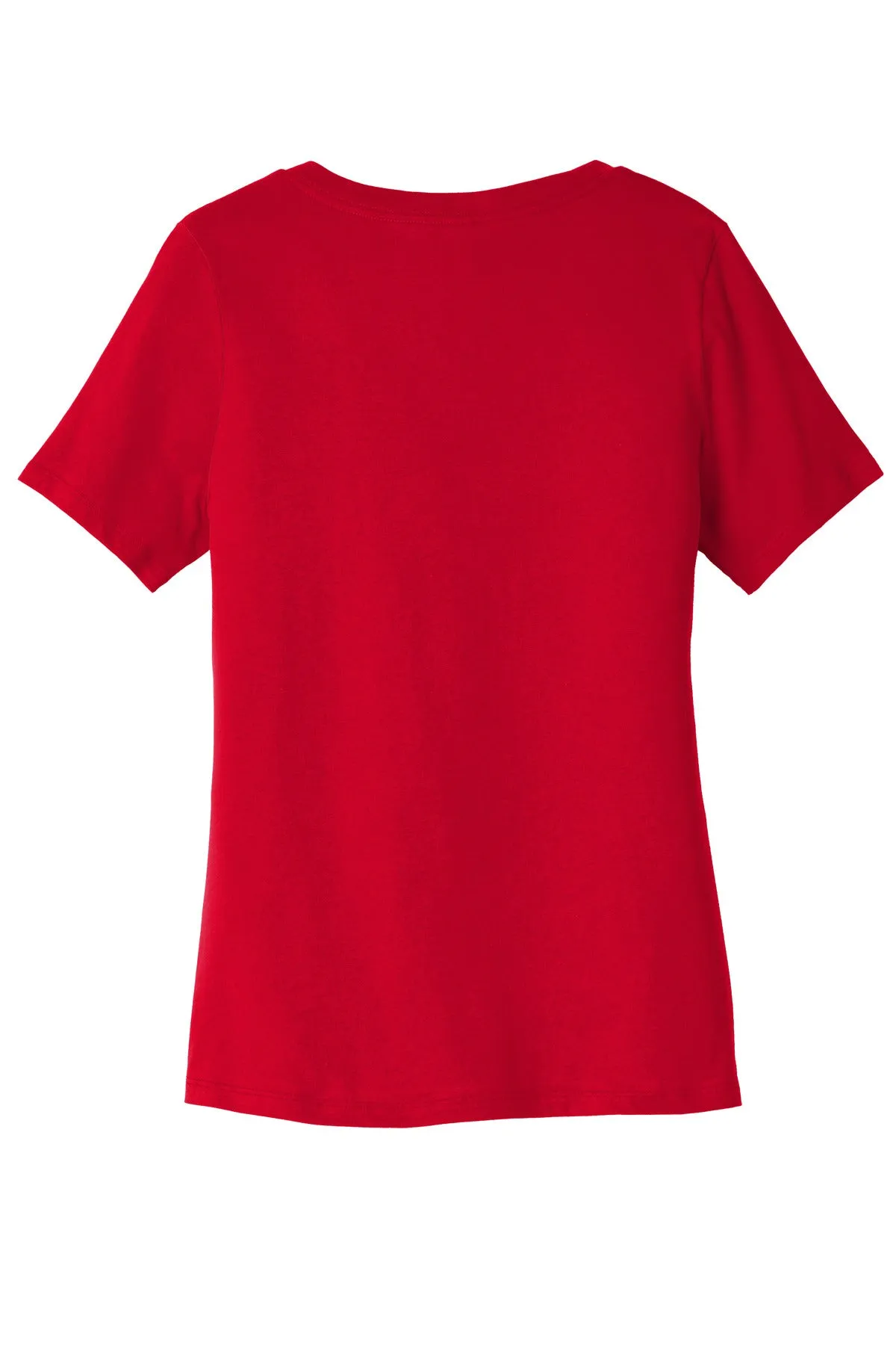 BELLA CANVAS Women's Relaxed Jersey Short Sleeve V-Neck Tee. BC6405