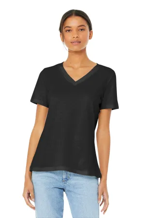 BELLA CANVAS Women's Relaxed Jersey Short Sleeve V-Neck Tee. BC6405