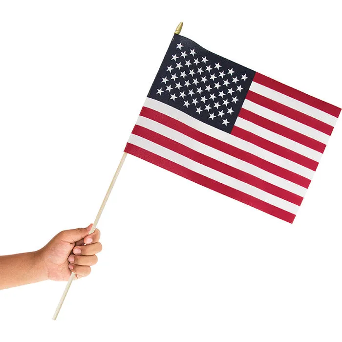 Bulk Large Cloth American Flag (12 per Case)