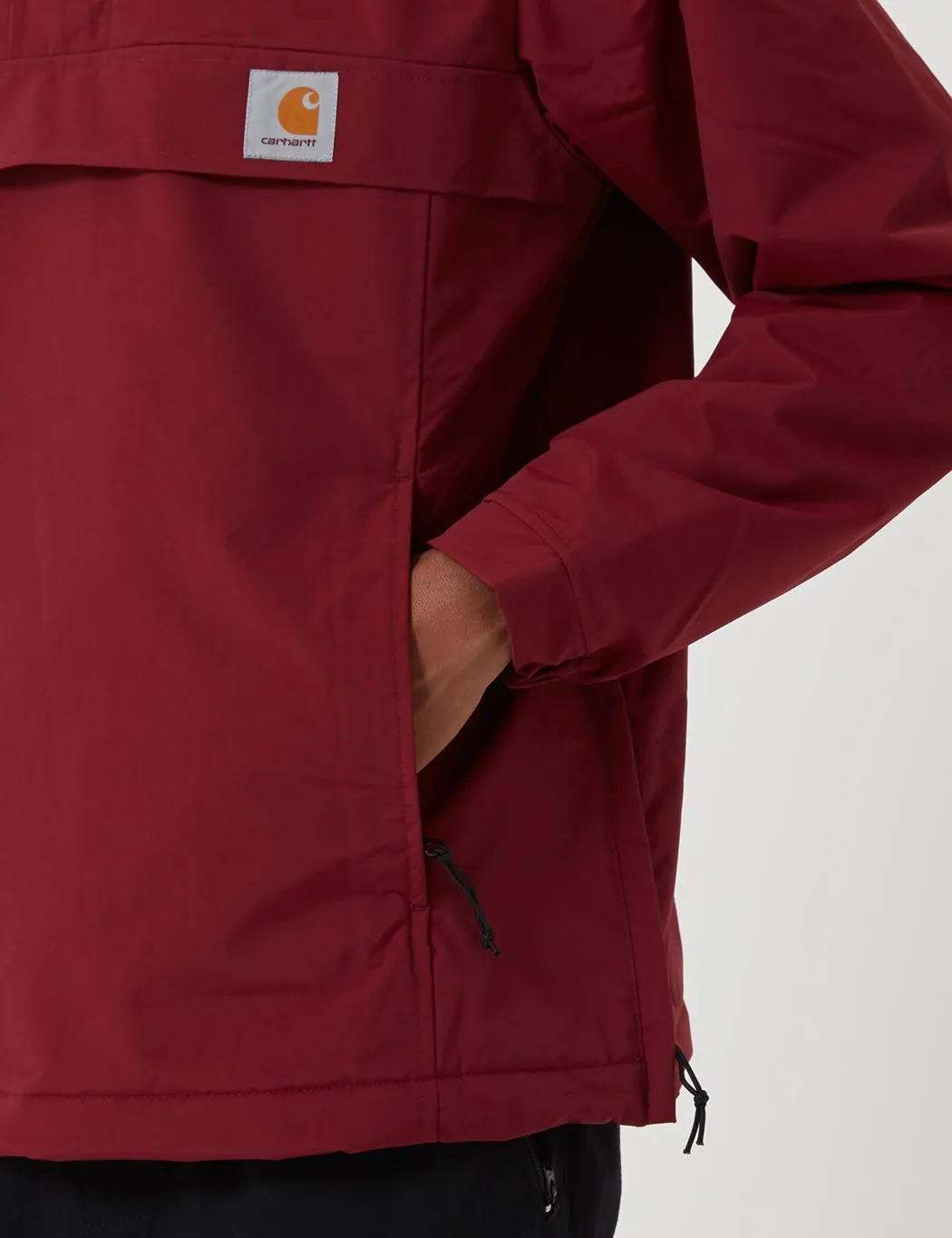 Carhartt-WIP Nimbus Half-Zip Jacket (Fleece Lined) - Mulberry