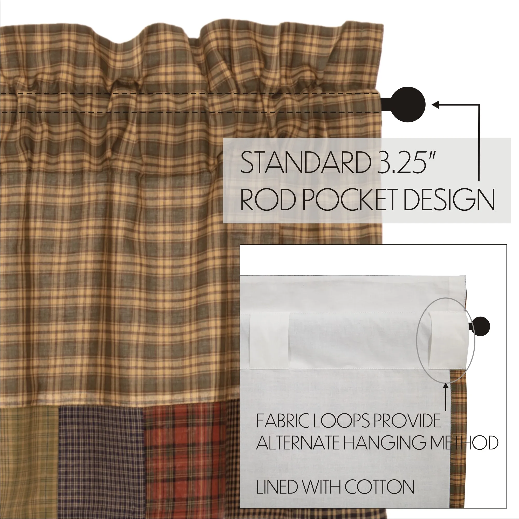 Cedar Ridge Valance Block Border
