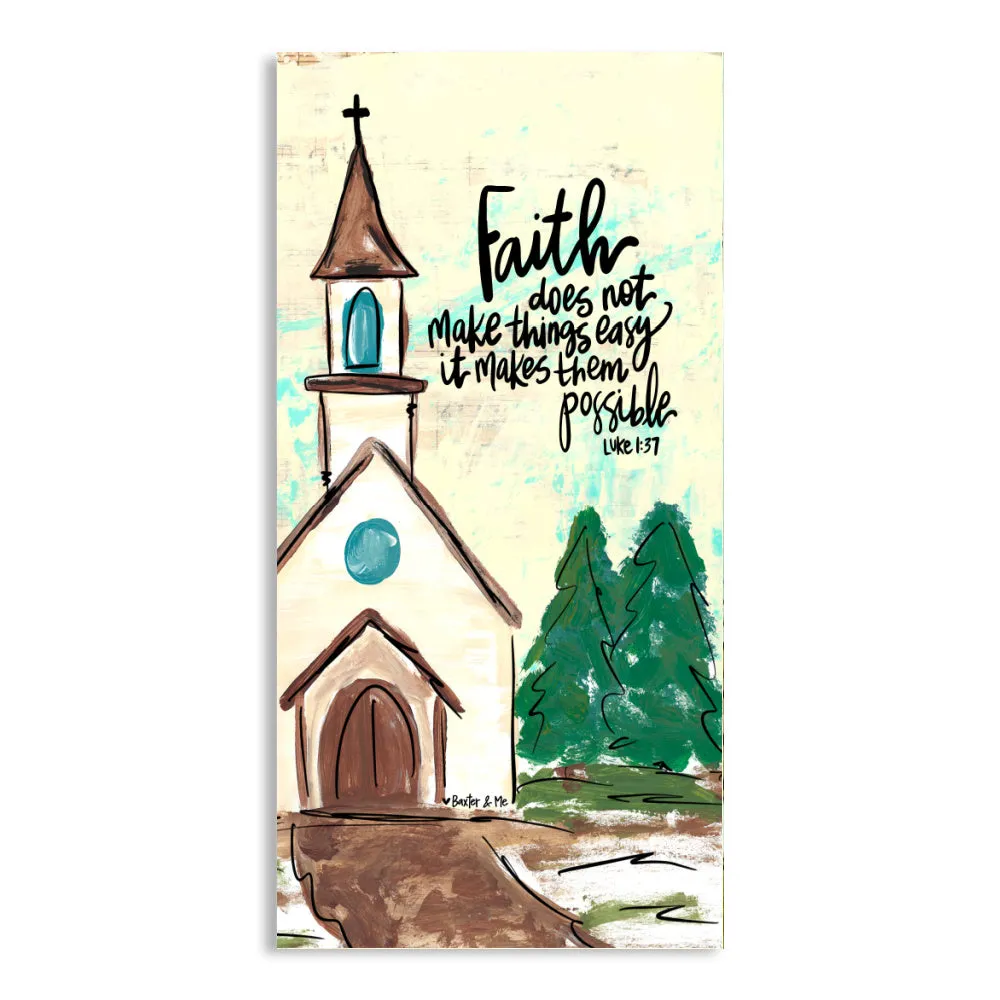 Faith Wrapped Canvas