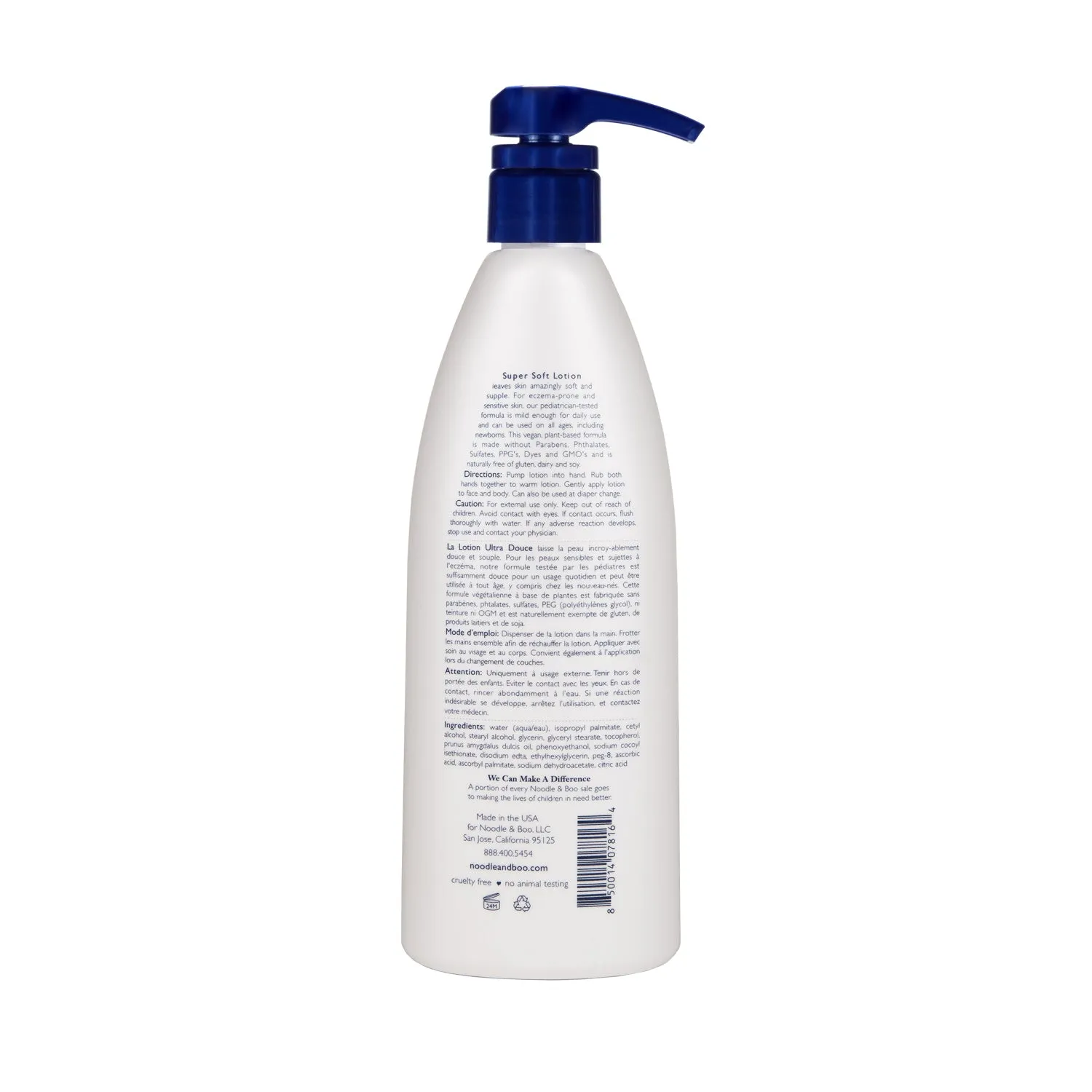 Fragrance Free Super Soft Baby Lotion