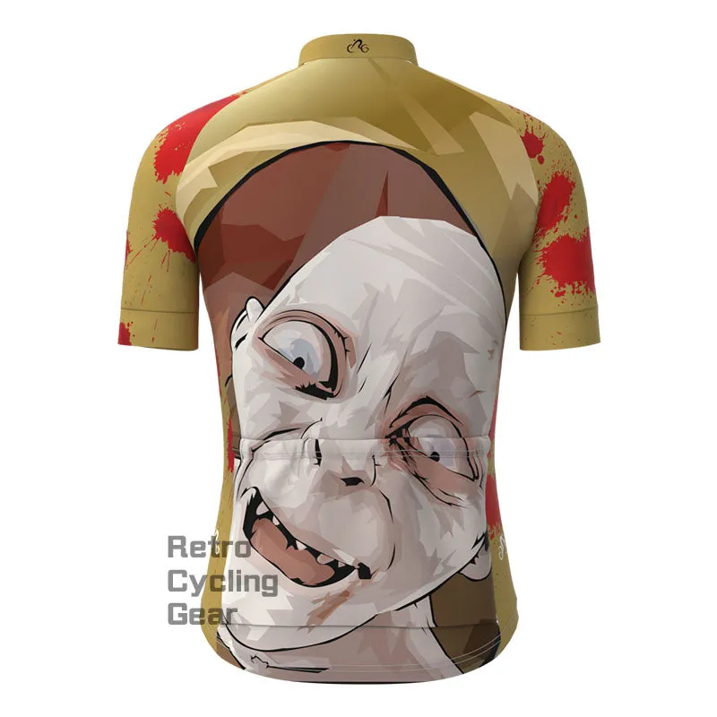 Golden Monster Short Sleeves Cycling Jersey