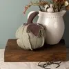 Green Fabric Pumpkin