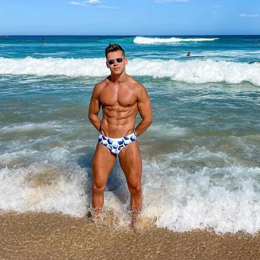 Honeycomb Swim Brief