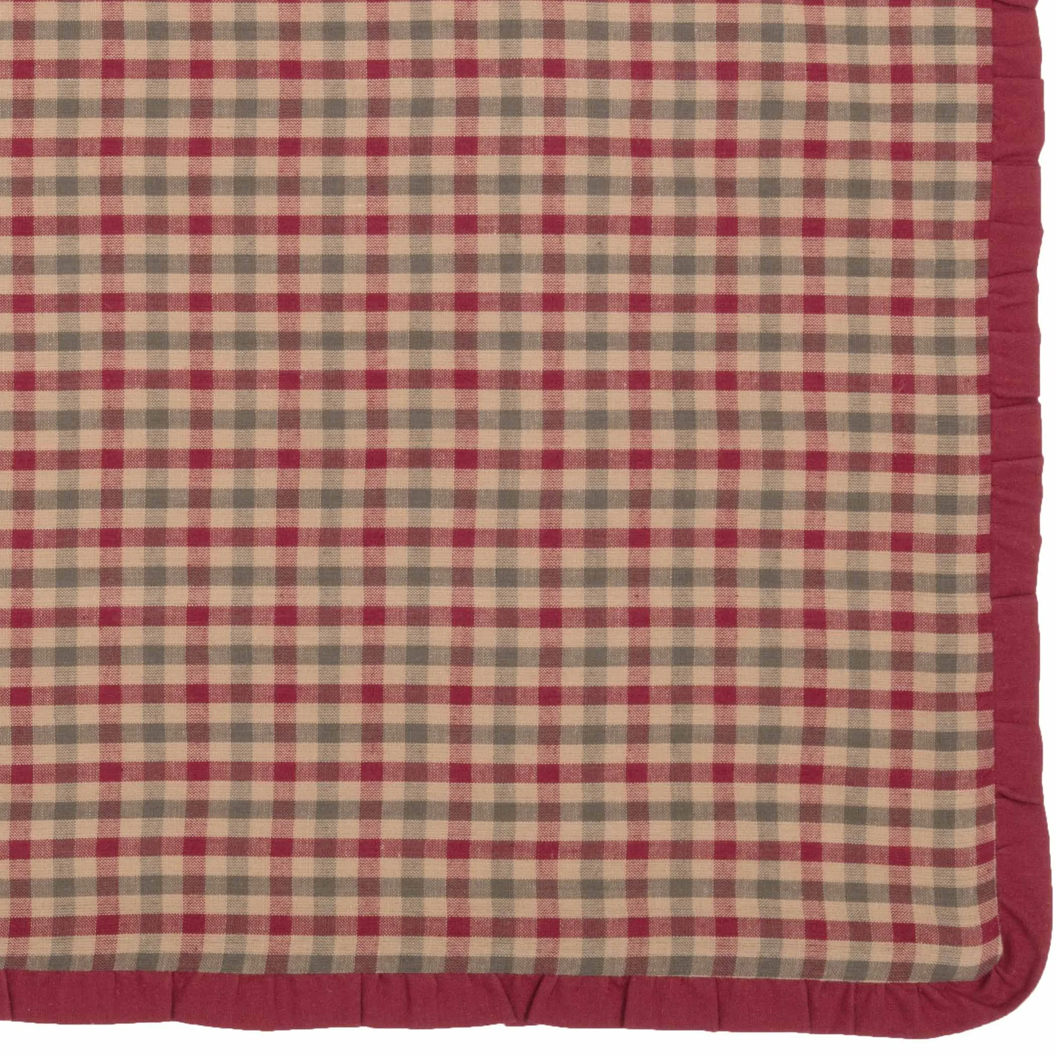 Jonathan Plaid Ruffled Runner