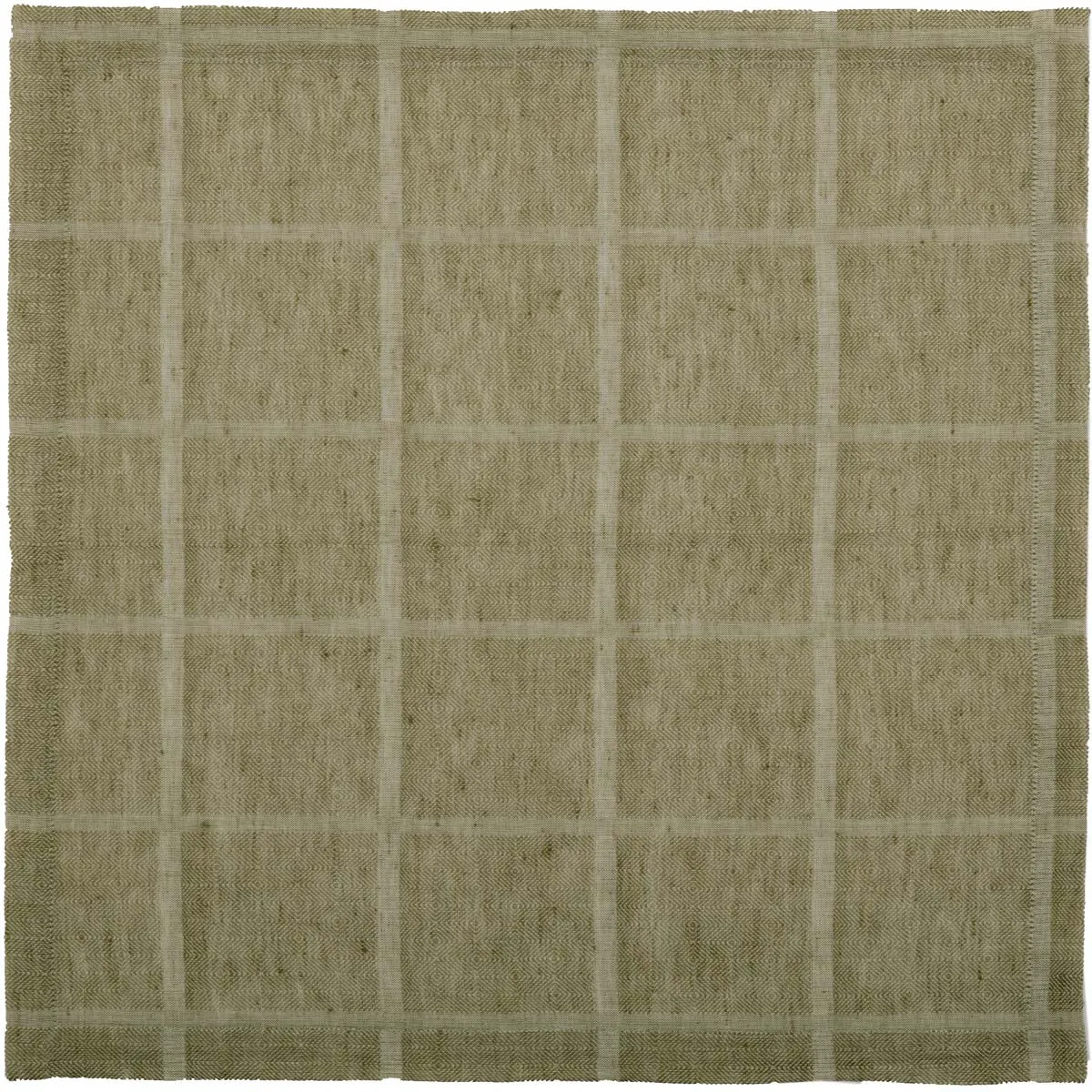 Julie Olive Plaid Napkin Set of 6 18x18