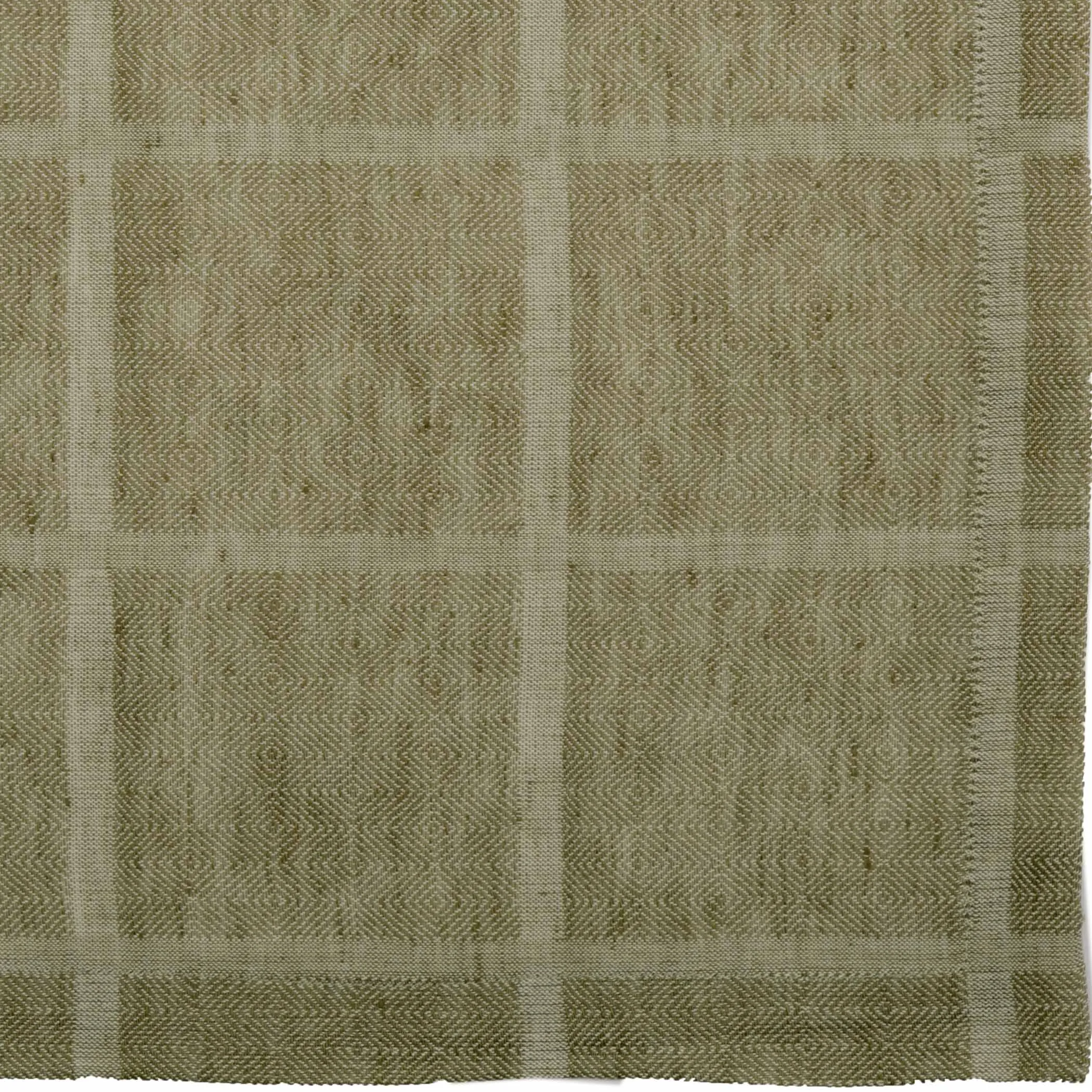 Julie Olive Plaid Napkin Set of 6 18x18