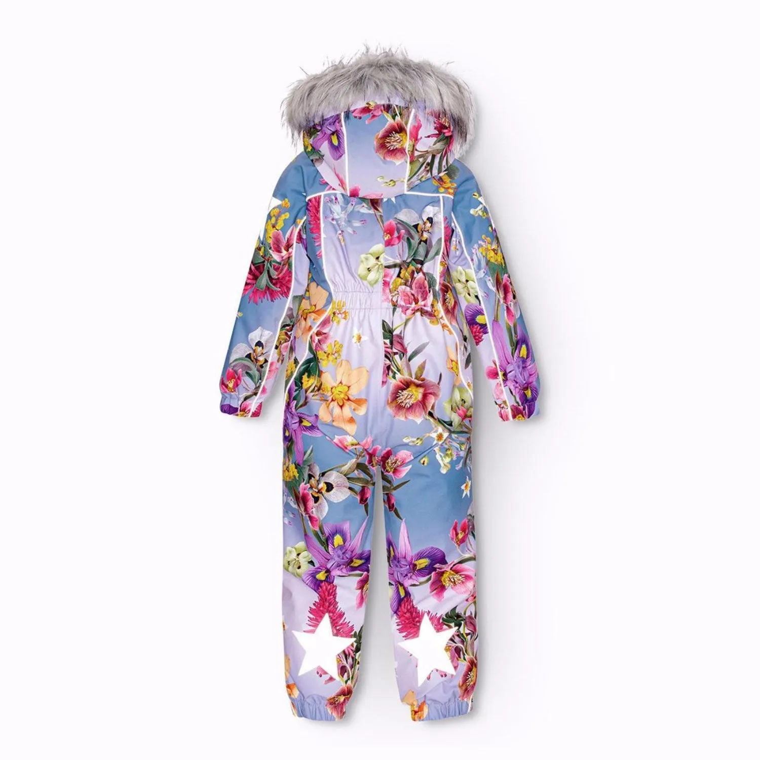 Molo Gradient Bloom Polaris Fur Snowsuit