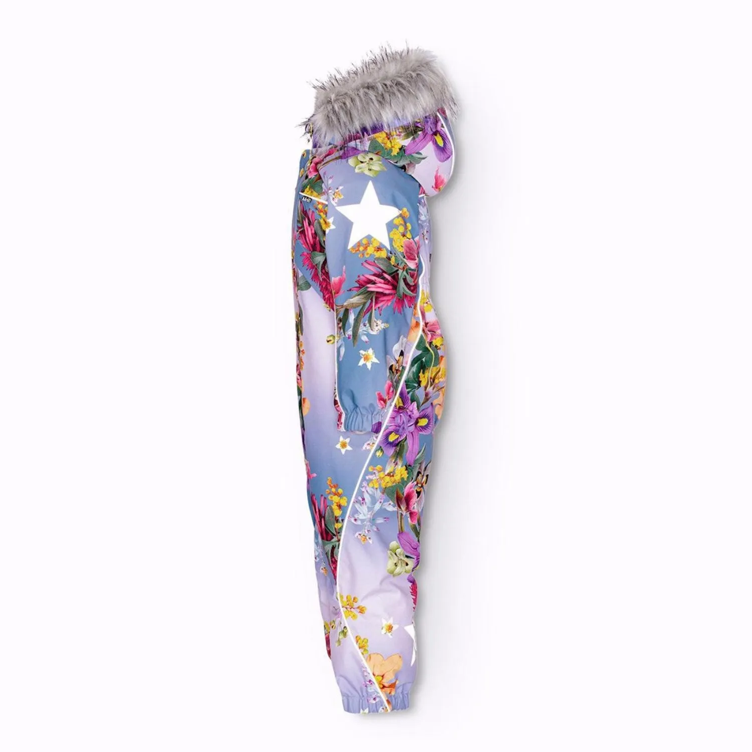 Molo Gradient Bloom Polaris Fur Snowsuit