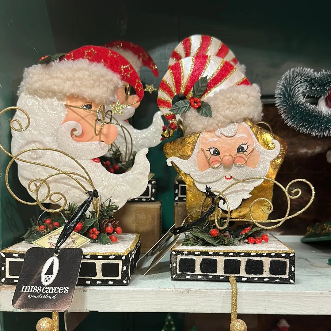 Moon & Star Santa Stocking Holder