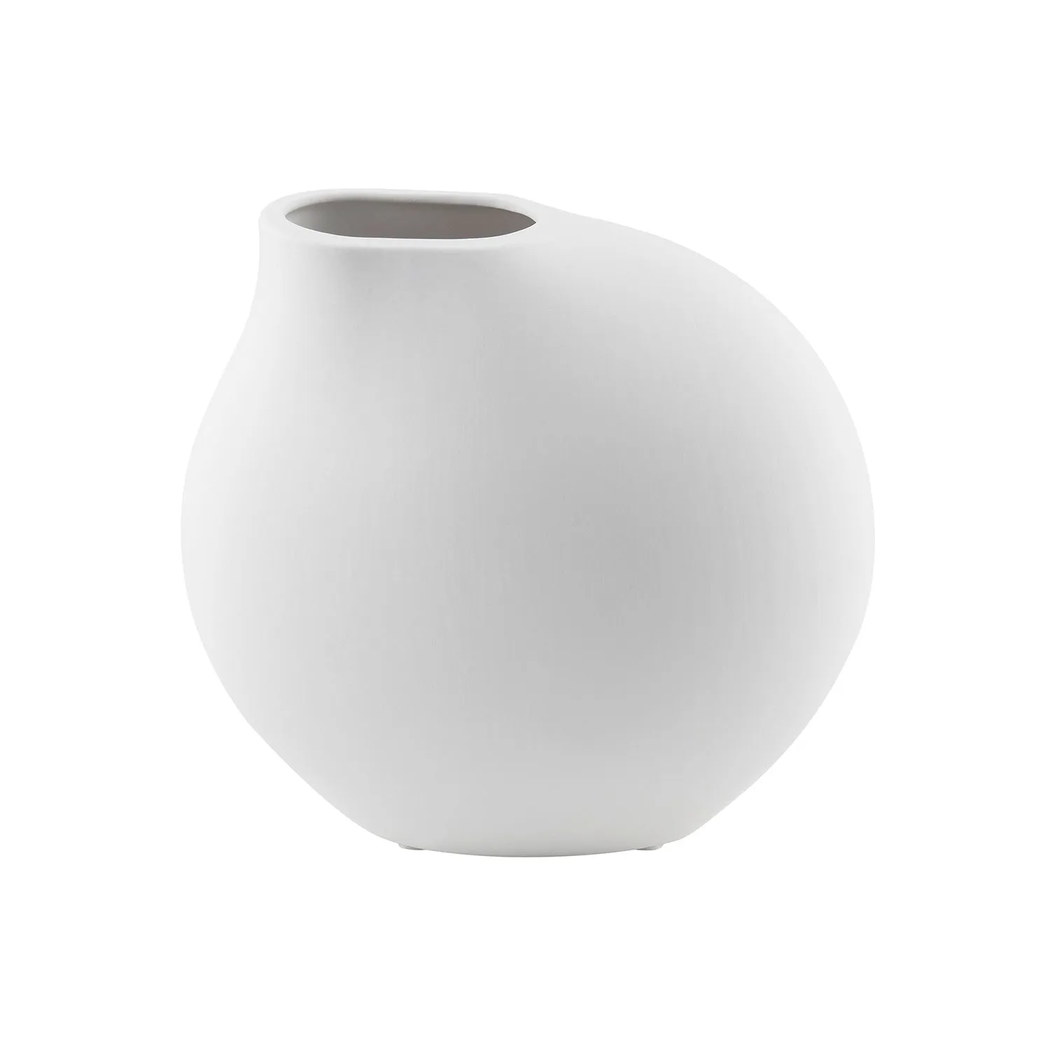 Nona White Porcelain Vase