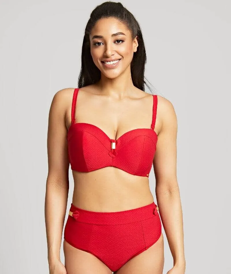 Panache Swimwear Marianna High Waist Pant - Crimson