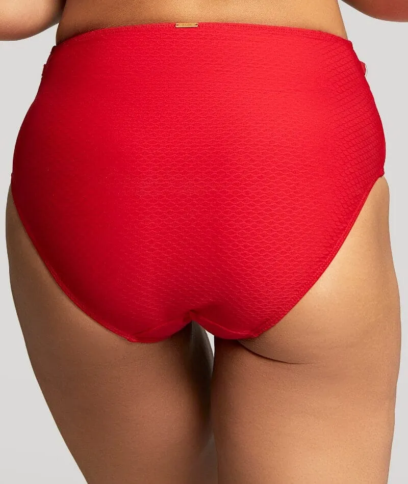 Panache Swimwear Marianna High Waist Pant - Crimson