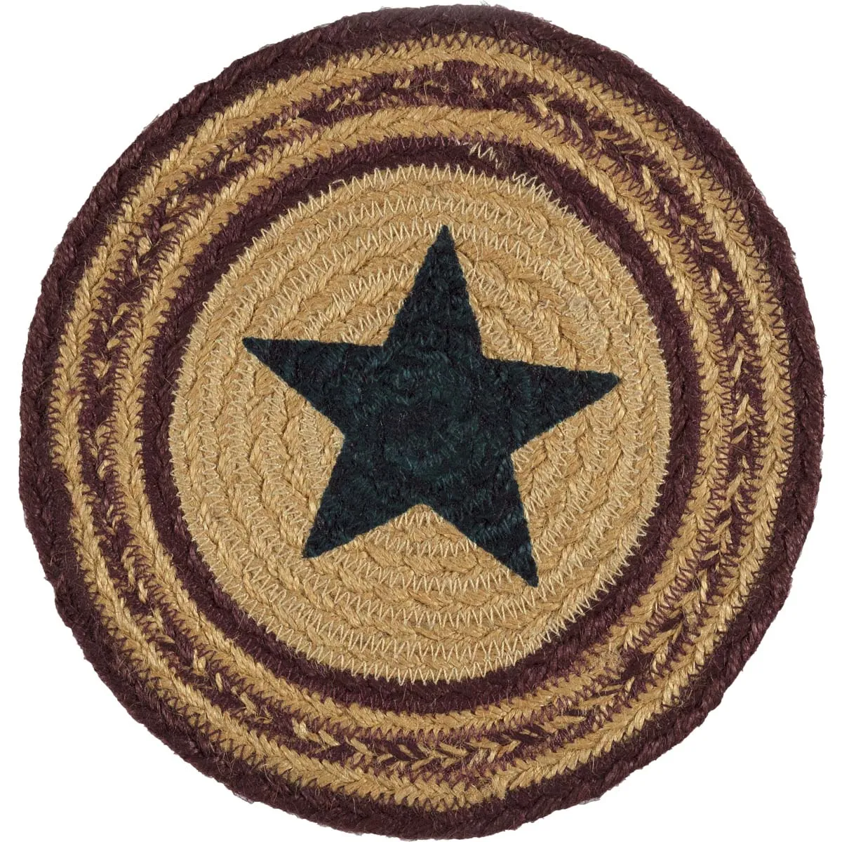 Potomac Jute Trivet Stencil Star