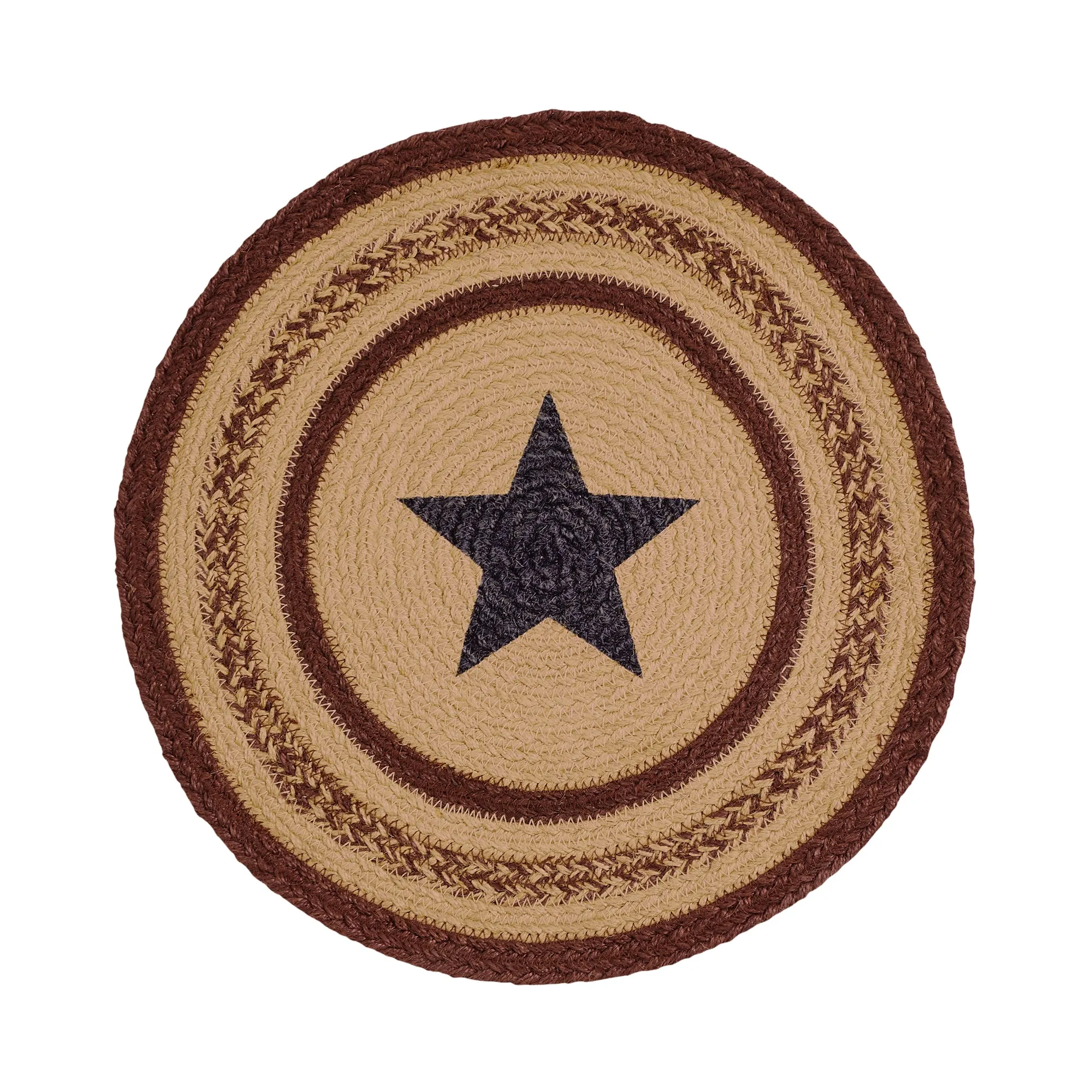 Potomac Jute Trivet Stencil Star