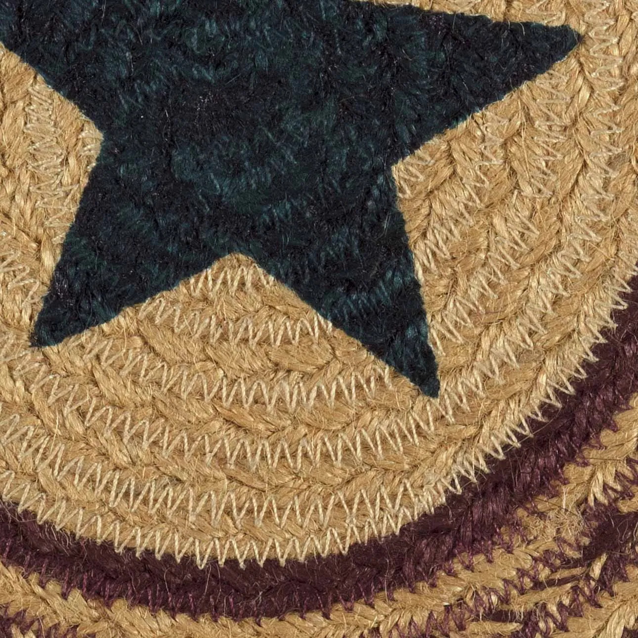 Potomac Jute Trivet Stencil Star
