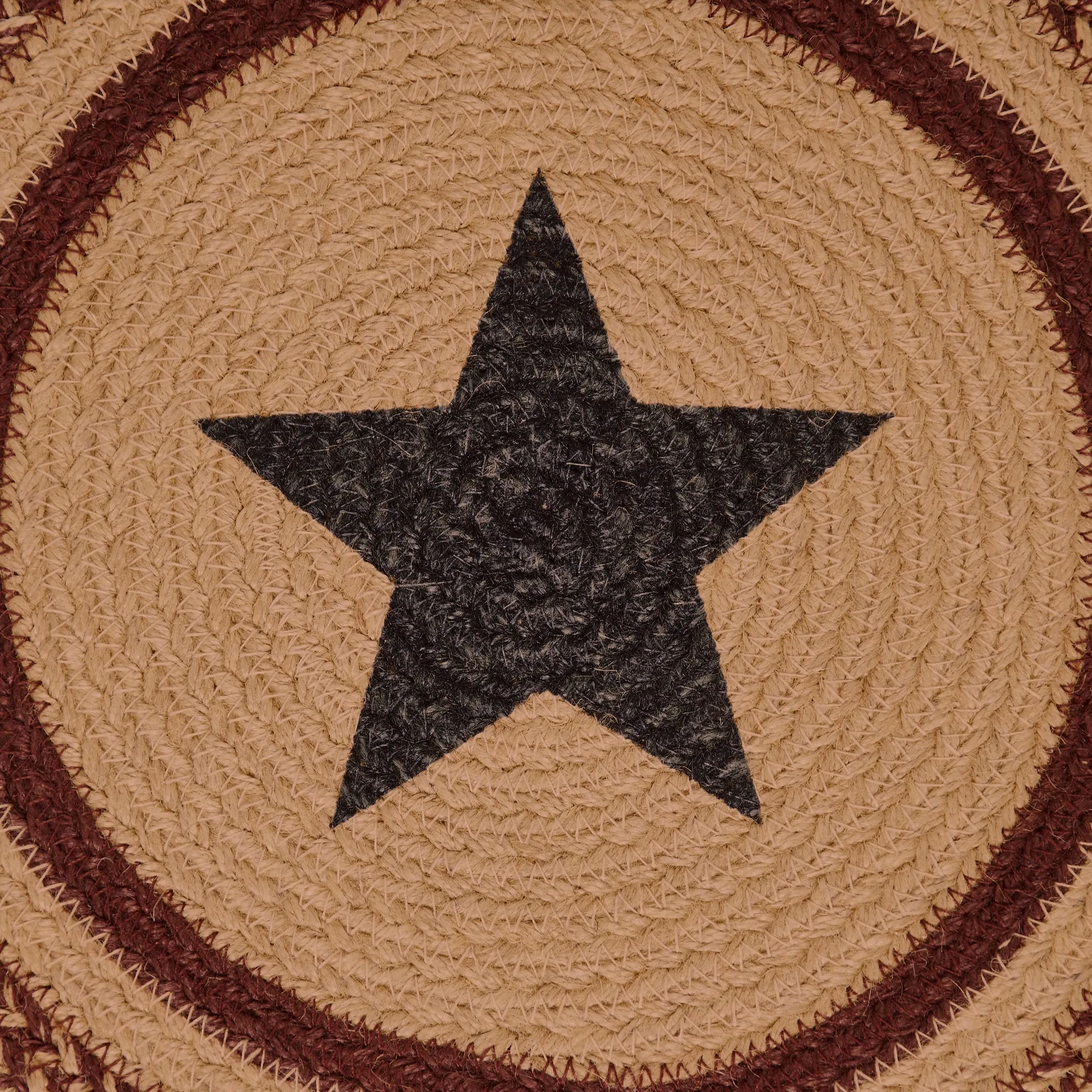Potomac Jute Trivet Stencil Star