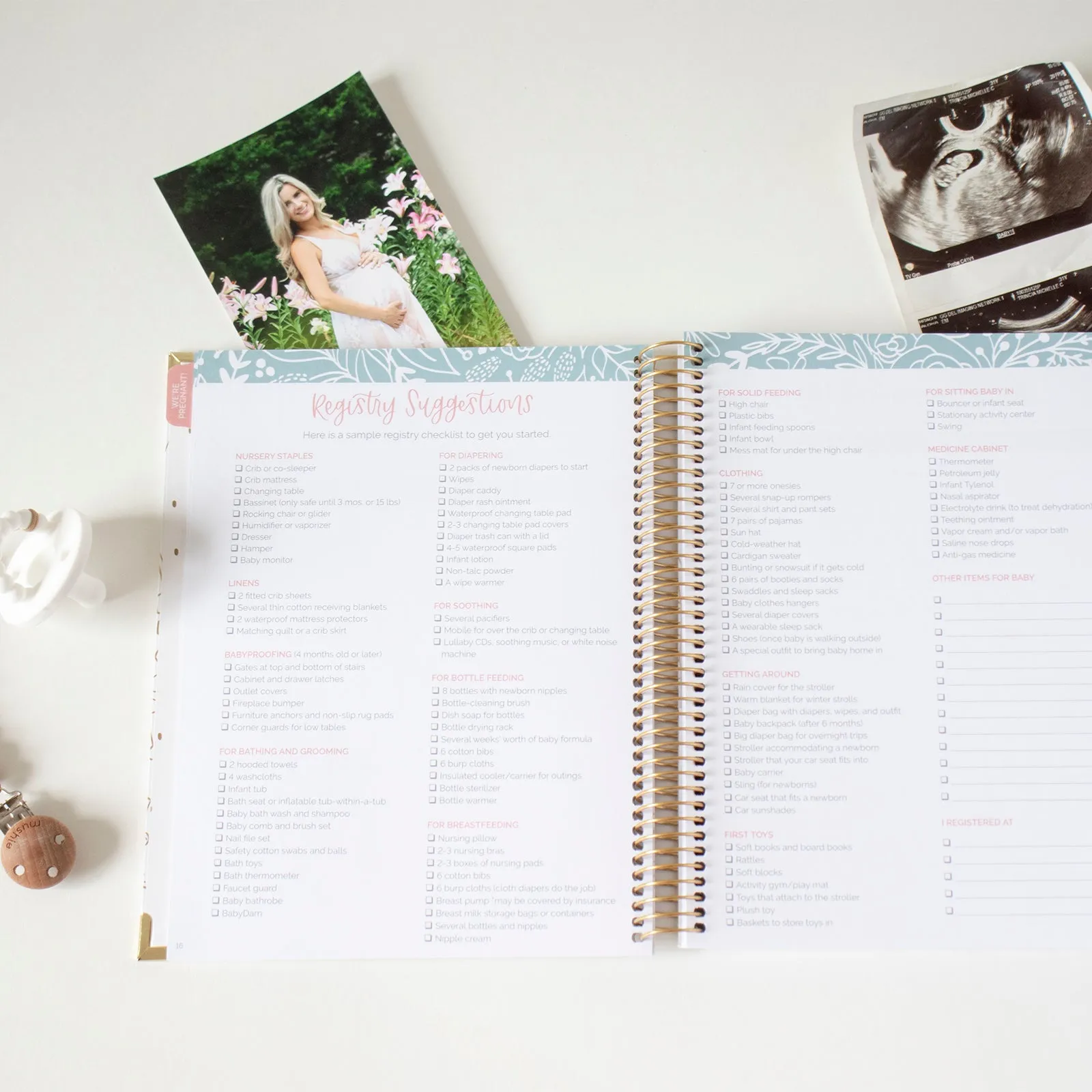 Pregnancy & Baby's First Year Planner & Calendar, The Story of You
