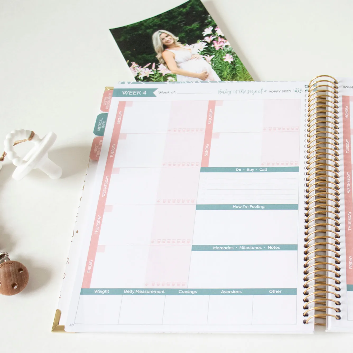Pregnancy & Baby's First Year Planner & Calendar, The Story of You