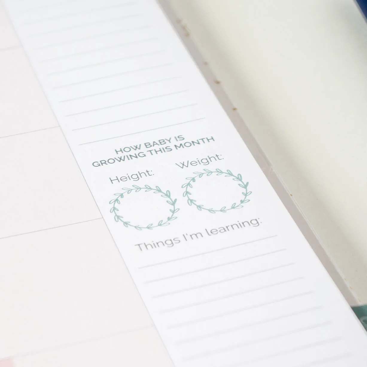 Pregnancy & Baby's First Year Planner & Calendar, The Story of You