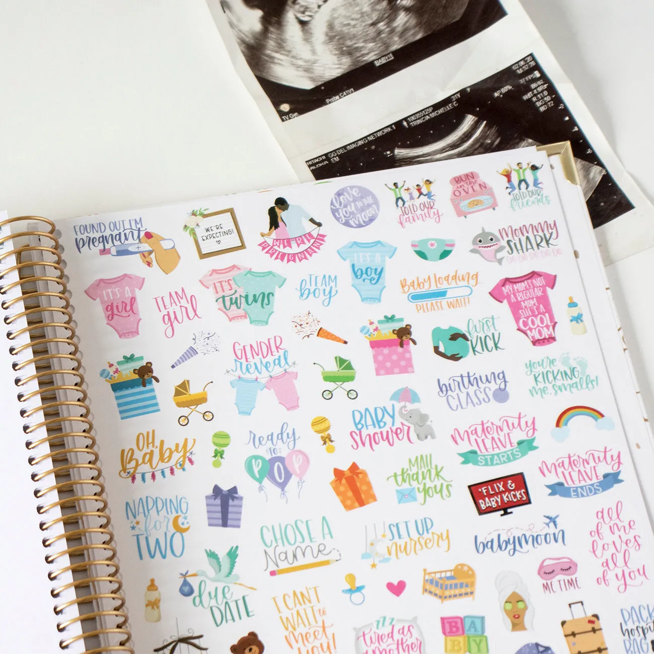 Pregnancy & Baby's First Year Planner & Calendar, The Story of You
