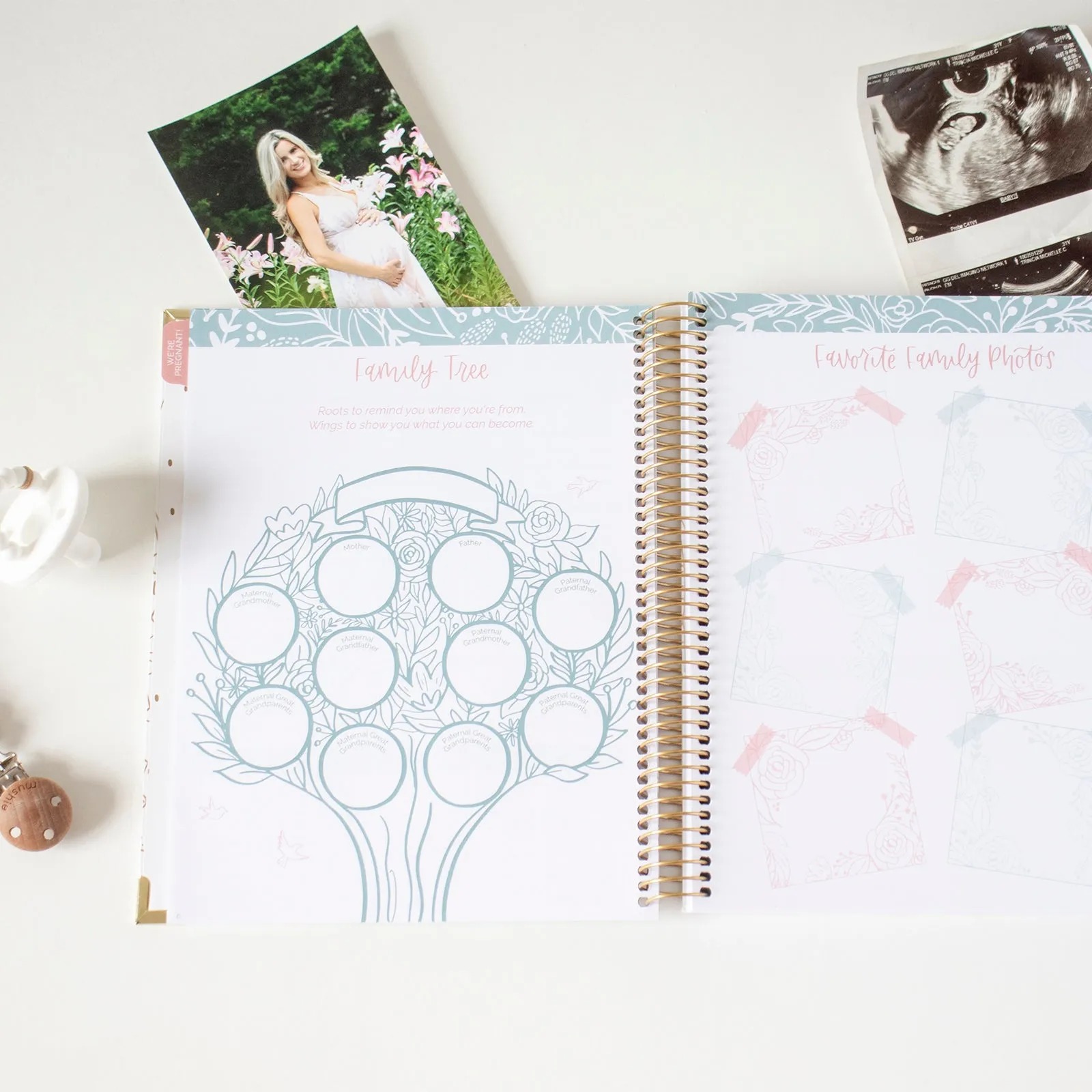 Pregnancy & Baby's First Year Planner & Calendar, The Story of You