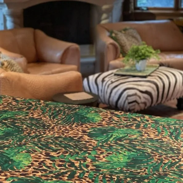 Rectangular Tablecloth with Prints