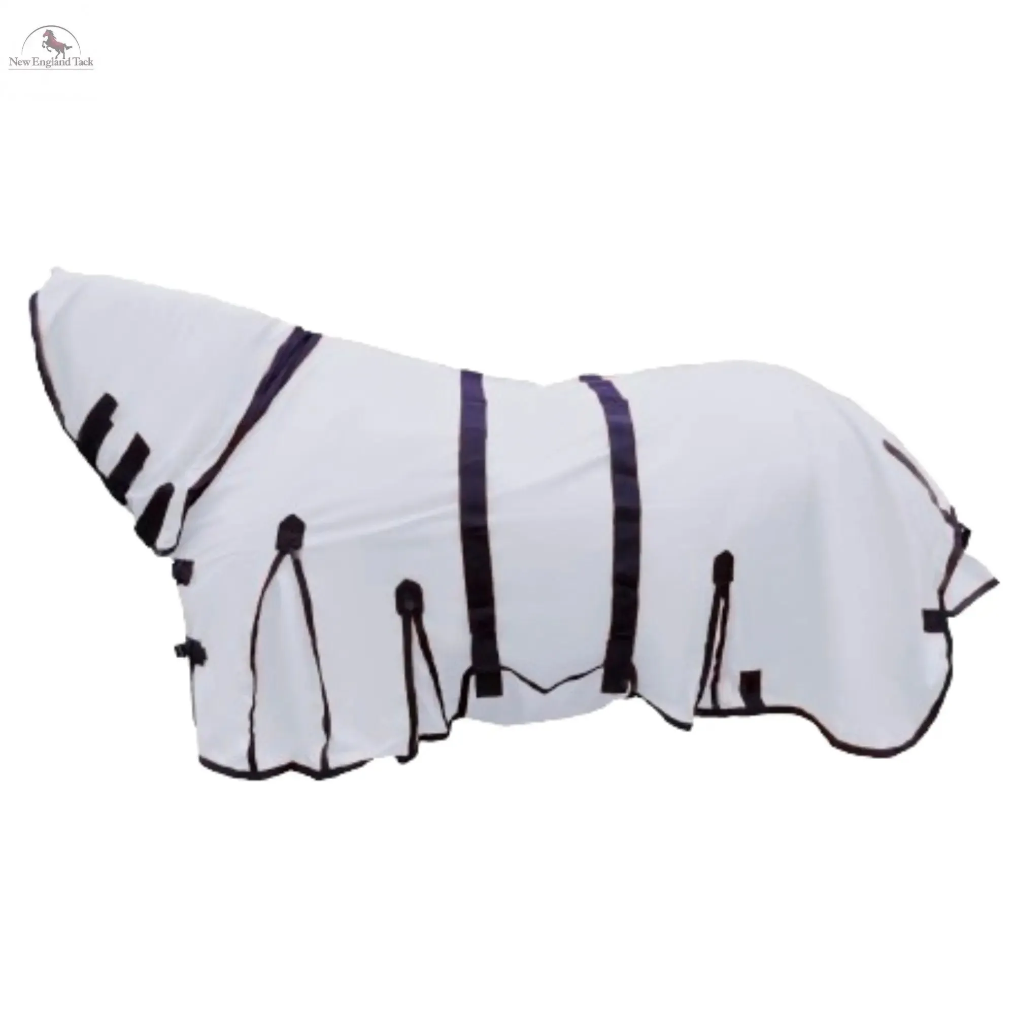 Resistance Durable Mesh Combo Fly Summer Sheet with Belly Guard and Combo Neck Cover