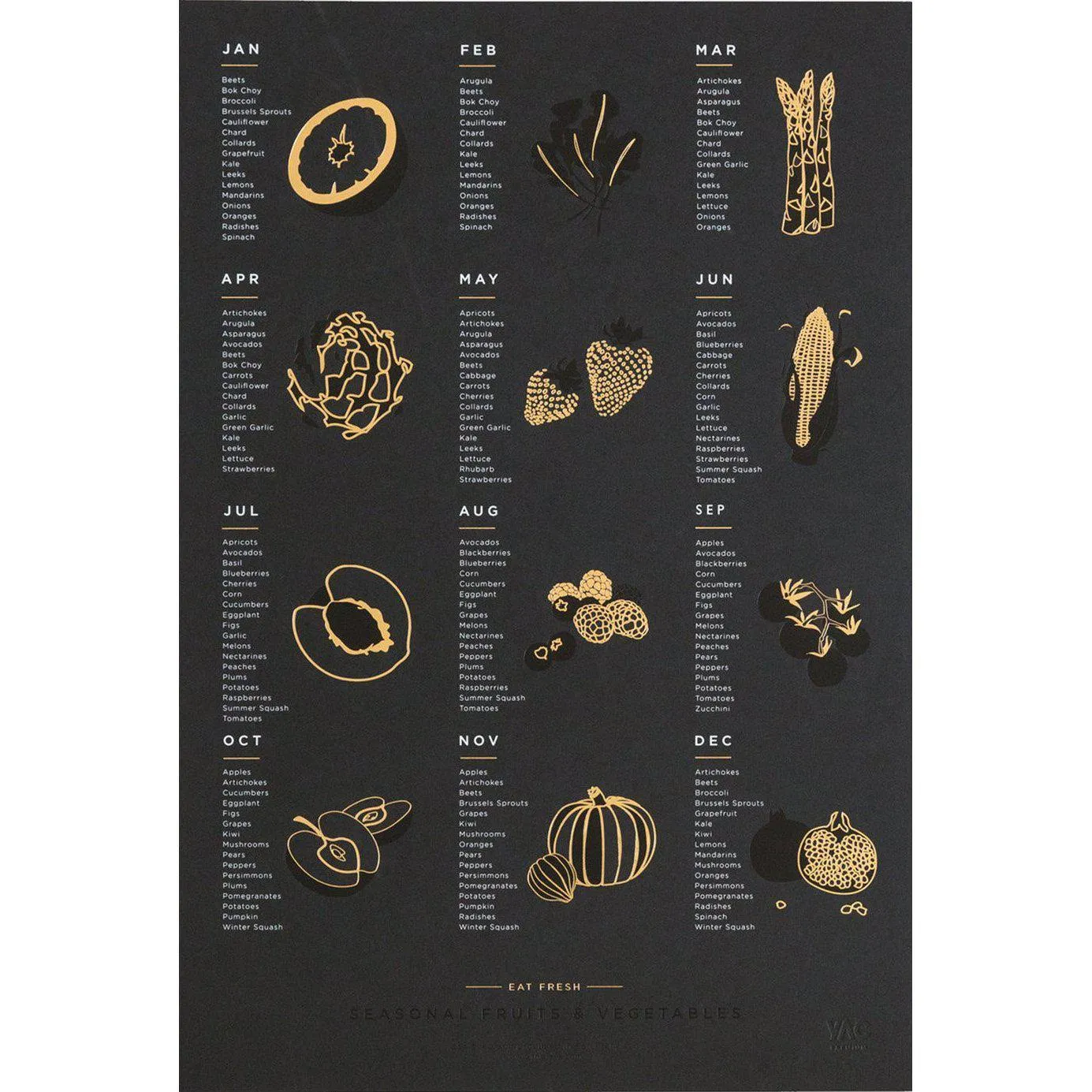 Seasonal Produce Calendar