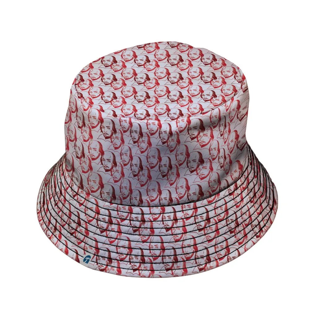 Shakespeare Red Macbeth Bucket Hat