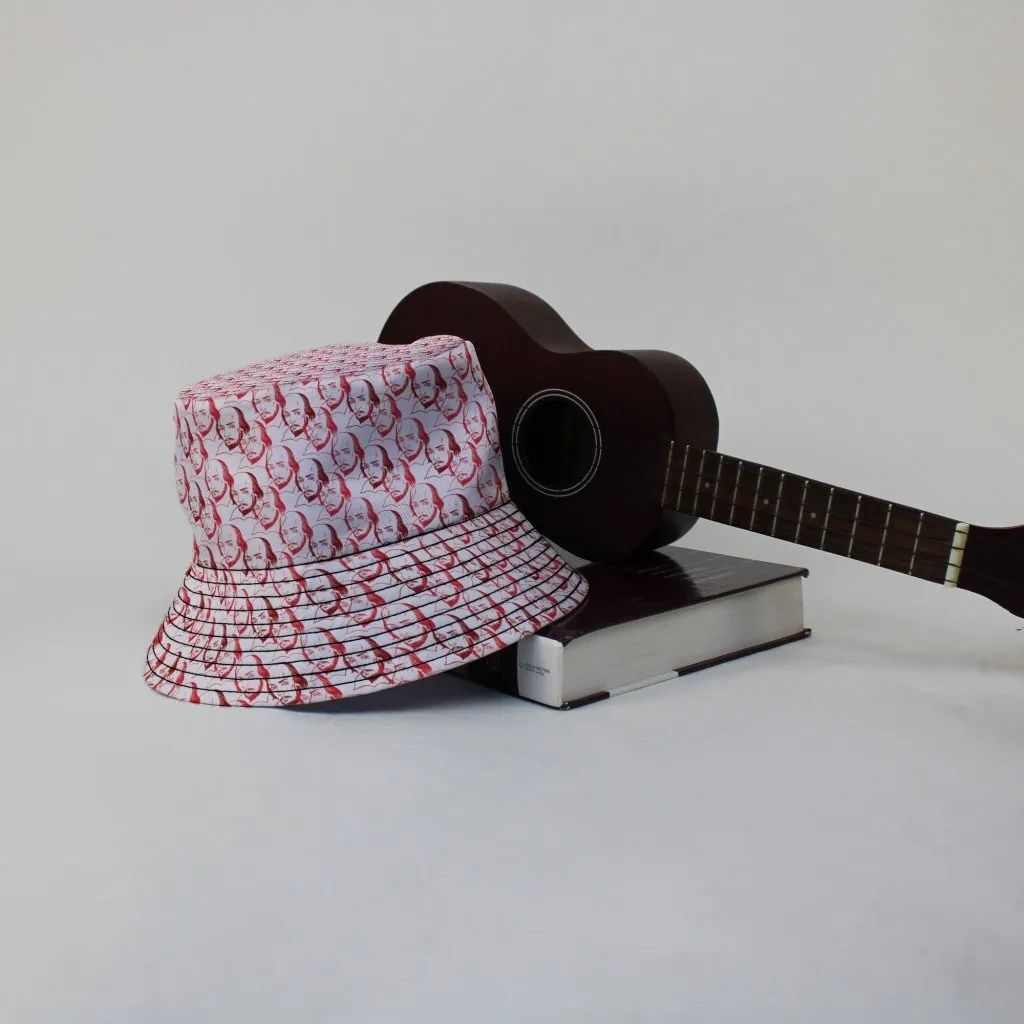 Shakespeare Red Macbeth Bucket Hat