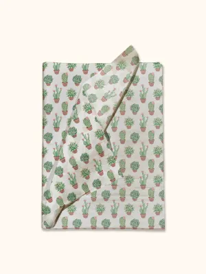 Succulents Tissue Paper for Gift Bags