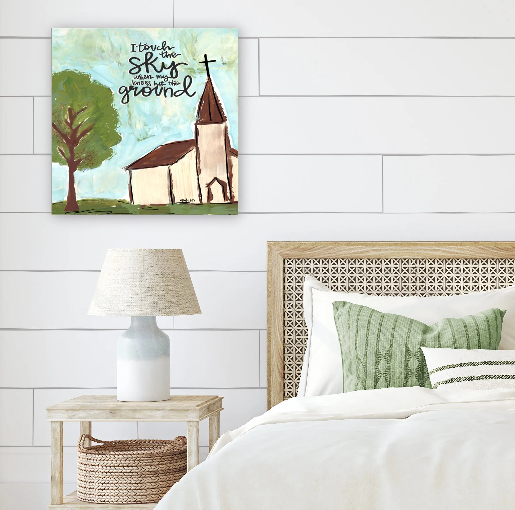 Touch the Sky Wrapped Canvas