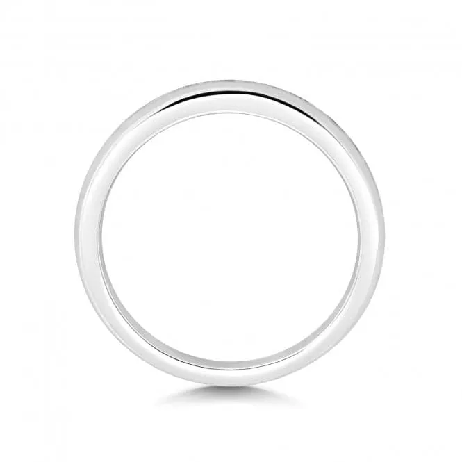 Wedding Band 18ct White Gold Diamond Eternity Ring WQ262W